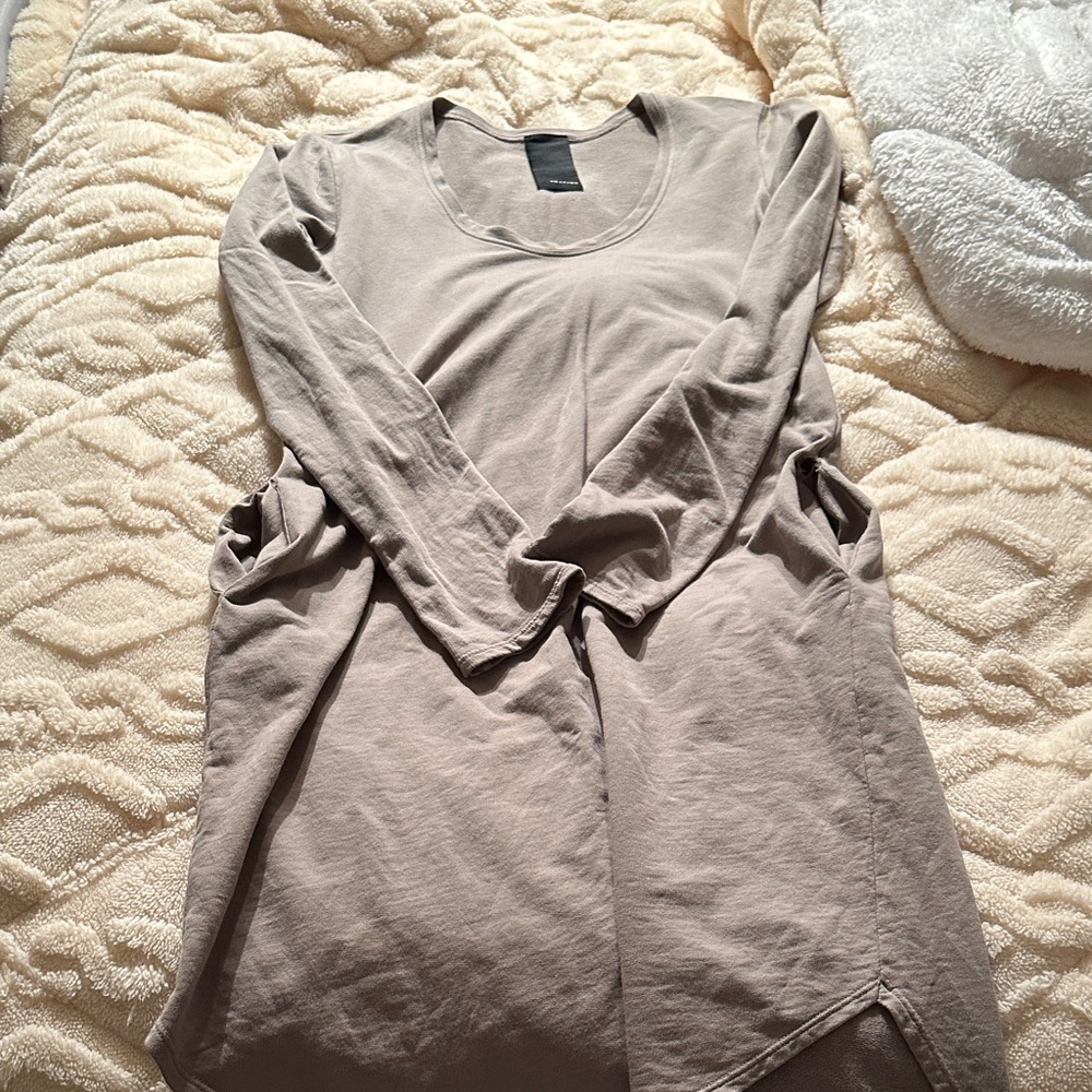 Long Sleeve Green Tunic dress